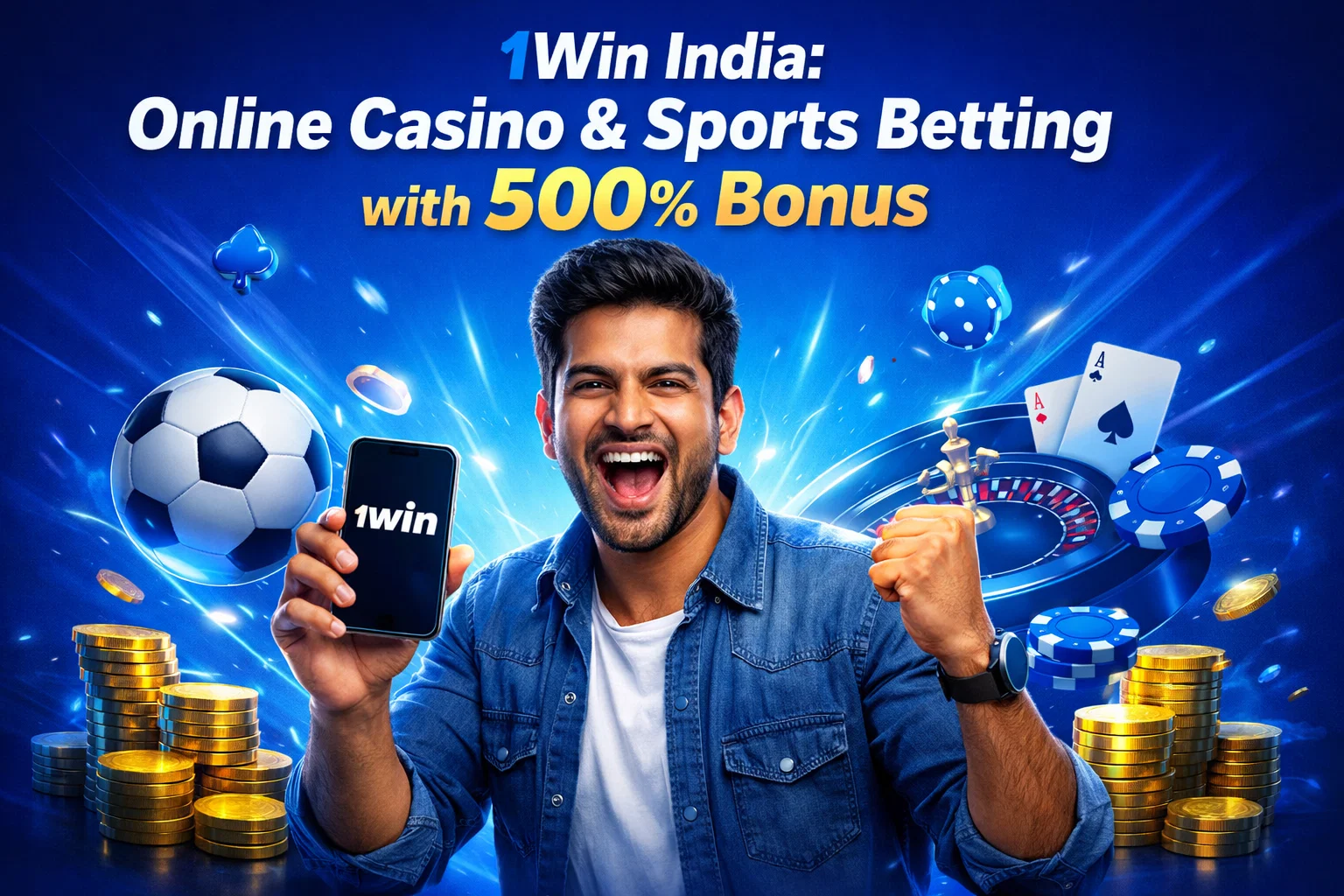 1Win India: Online Casino & Sports Betting with 500% Bonus